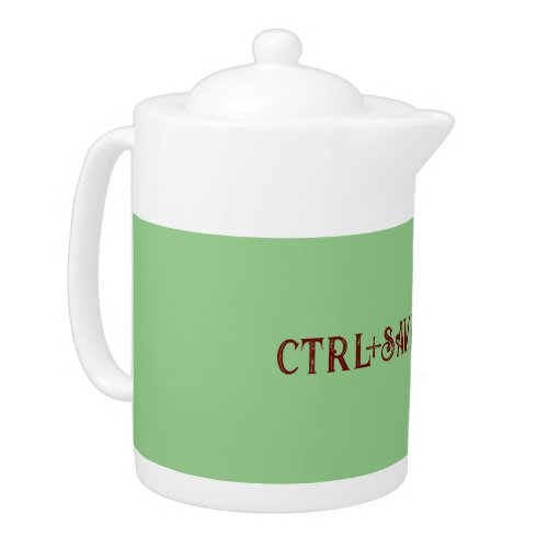 CntrlSaveLove Teapot