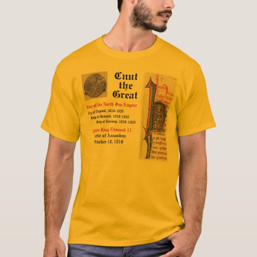 Cnut the Great T_Shirt