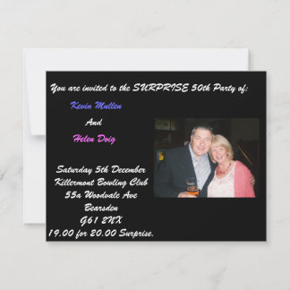 CNV00001, You are invited to the SURPRISE 50th ... Invitation
