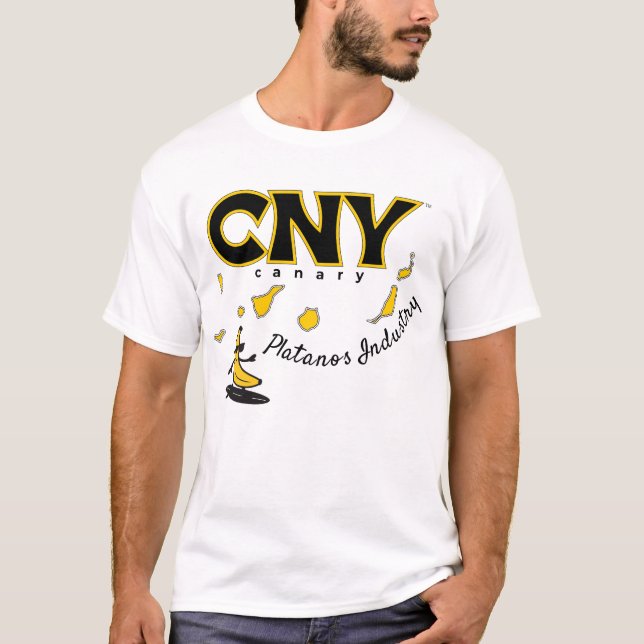 CNY Plátanos Industry — Canary Edition T-Shirt (Front)