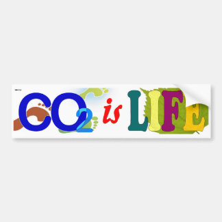 CO2 is Life Bumper Sticker