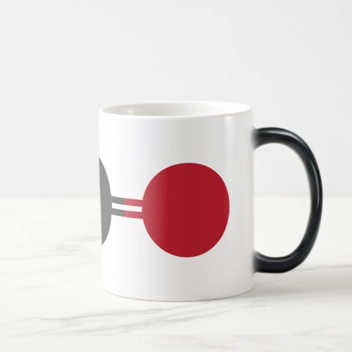 CO2 Molecular Structure Magic Mug