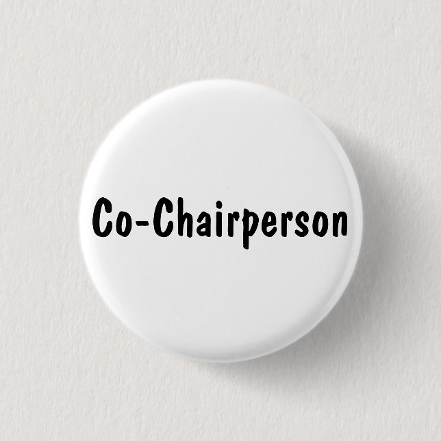 Co-Chairperson Button (Front)