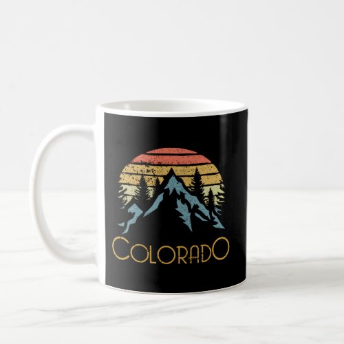Co Colorado Mountains Outdoor Adventure Coffee Mug