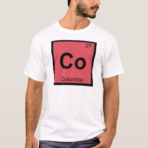 Co - Columbia Missouri Chemistry Periodic Table T-Shirt