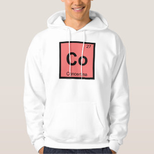 Co - Concertina Music Chemistry Periodic Table Hoodie