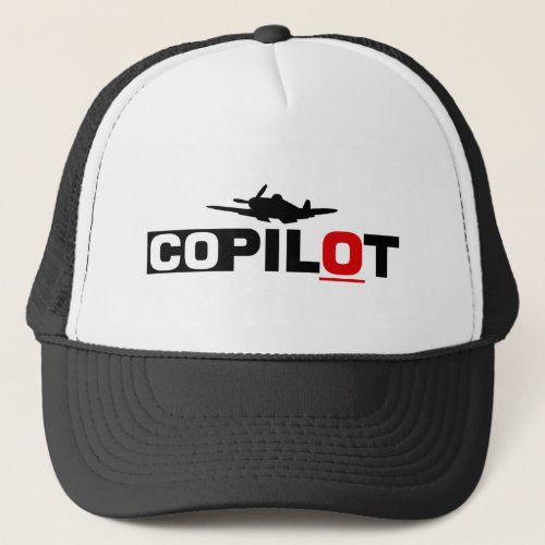 Co_Pilot Overnight Flight Trucker Hat