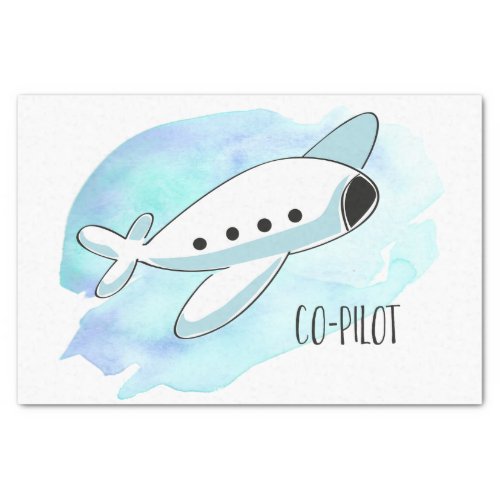 Co_Pilot with Plane Tissue Paper