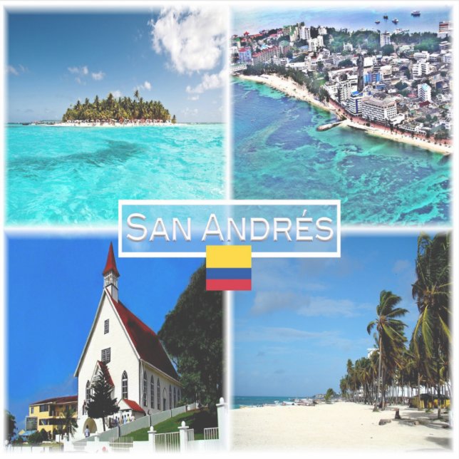 CO San Andres - Johnny Cay - San Louis - Sticker (Front)