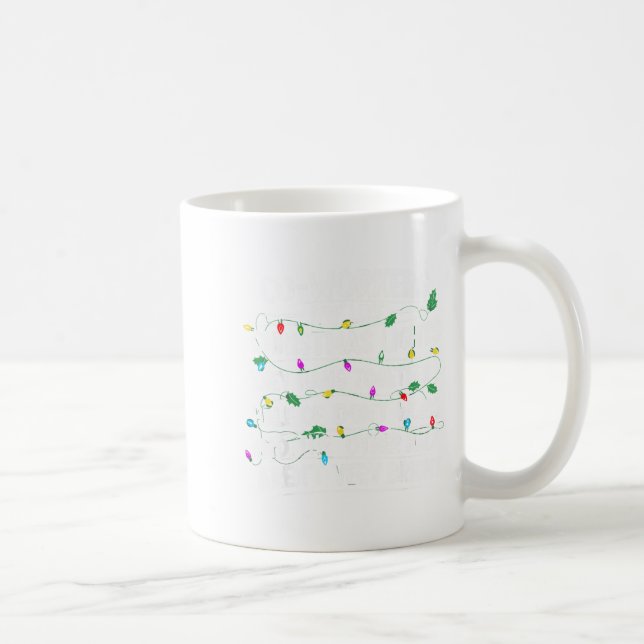 Co-workers Are Like Christmas Lights They Hang Tog Coffee Mug (Right)