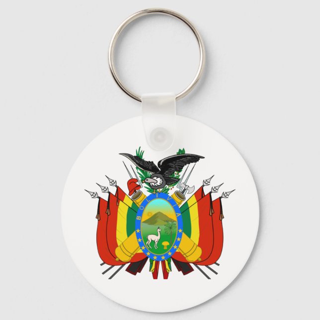 COA Bolivia Keychain (Front)