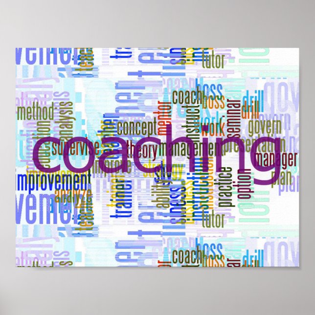 coach-407290 coach tutor TYPOGRAPHY business mento Poster (Front)
