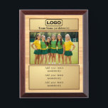 Coach Awards & Trophies Custom Text & Team Photo<br><div class="desc">The Coach Awards with Custom Text & Team Photo is a unique and personalized way to recognize and reward coaches for their hard work and dedication. The award features a customizable plaque with a special message or text, along with a team photo, making it a thoughtful and meaningful gesture. The...</div>