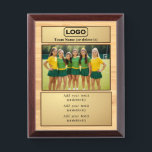 Coach Awards & Trophies Custom Text & Team Photo<br><div class="desc">The Coach Awards with Custom Text & Team Photo is a unique and personalized way to recognize and reward coaches for their hard work and dedication. The award features a customizable plaque with a special message or text, along with a team photo, making it a thoughtful and meaningful gesture. The...</div>