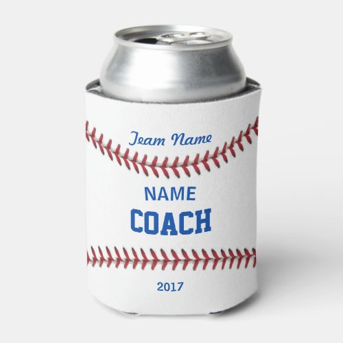 Coach Baseball Sport Can Cooler
