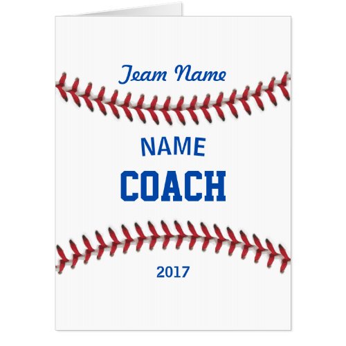 Coach Baseball Sport Card