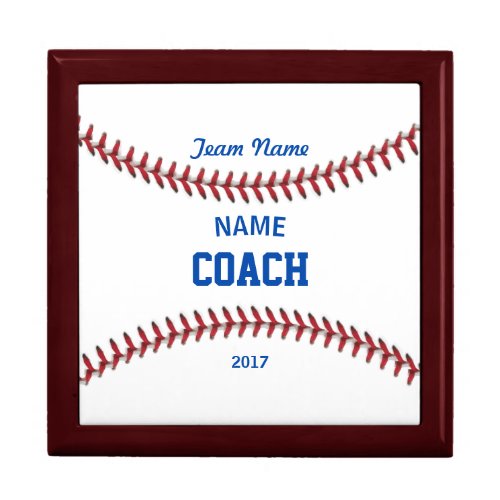 Coach Baseball Sport Gift Box