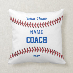 Coach Baseball Sport Throw Pillow