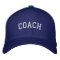 Coach Basic Adjustable Embroidered  Cap Black