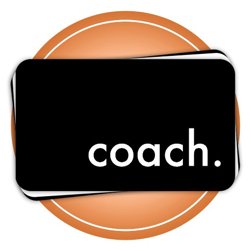 Customizable coach. business card templates
