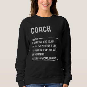 Coach Definition Shirts Funny Job Title