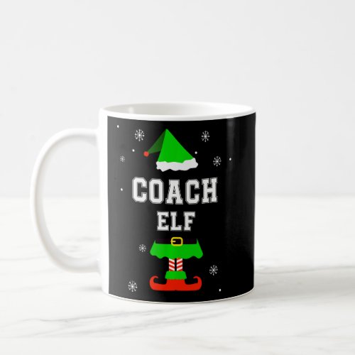 Coach Elf Matching Family  Christmas Costume  Coffee Mug