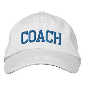 COACH EMBROIDERED BASEBALL CAP