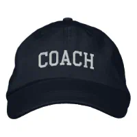 Baseball Custom Embroidered Name Tag Coach Uniform Patch