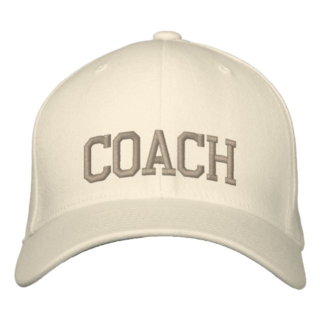 COACH Embroidered Hat (Front)