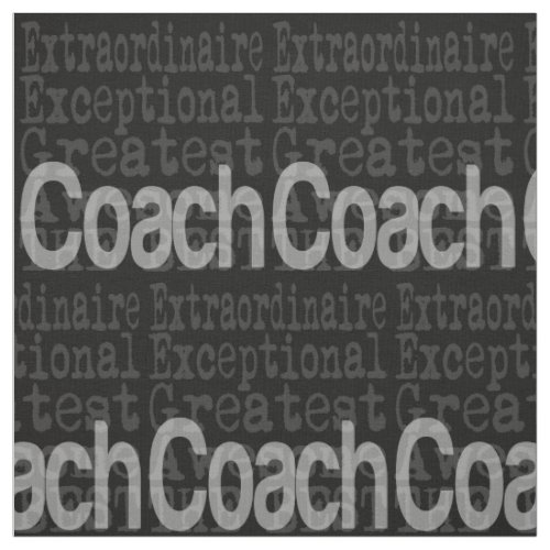 Coach Extraordinaire Fabric
