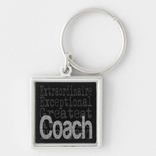 Coach Extraordinaire Keychain