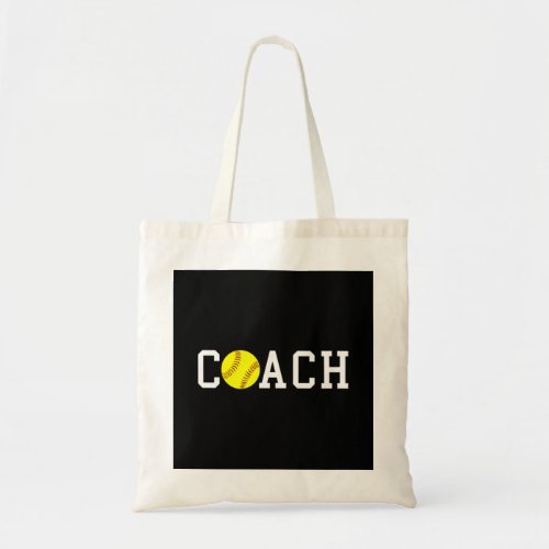 Coach Fast_pitch Softball Gift Idea print Tote Bag