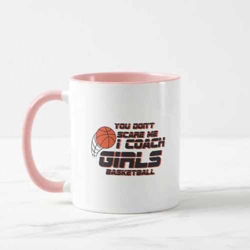 Coach Girls Basketball Sport Gift Mug