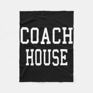 Coach House Custom Footbyll Soccer Bysebyll Team  Fleece Blanket