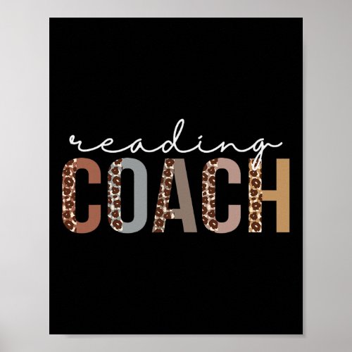 Coach Leopard Appreciation Fun For Women For Work  Poster