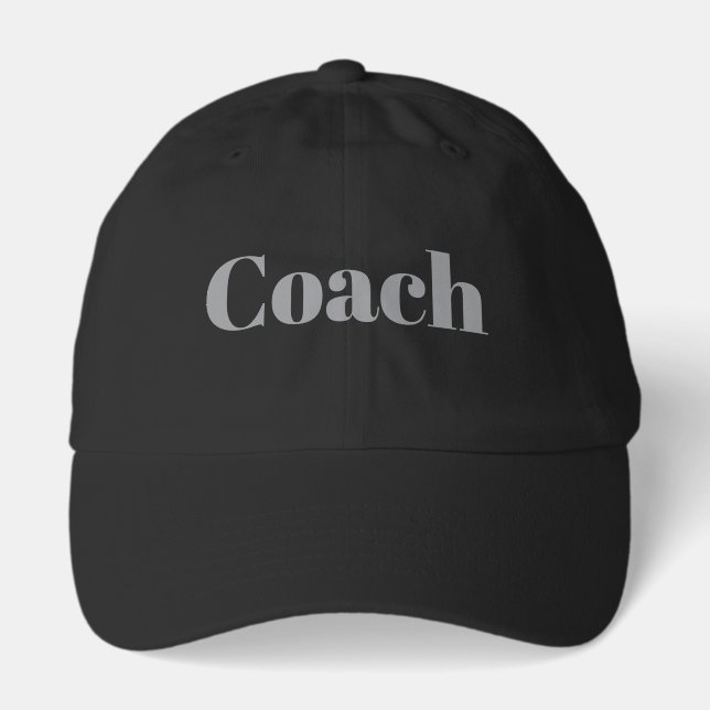 Coach Logo Hat (Front)