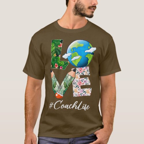 Coach Love World Earth Day Anniversary Save the Pl T_Shirt