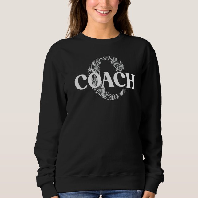Coach Mentor Trainer Mindset Influencer Content Cr Sweatshirt (Front)