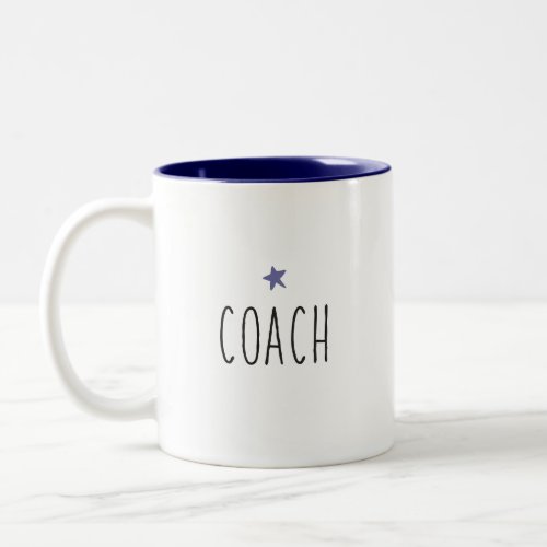 Coach  Modern Coach Custom Star Color Two_Tone Coffee Mug