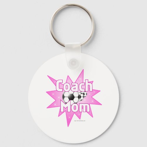 Coach Mom Keychain