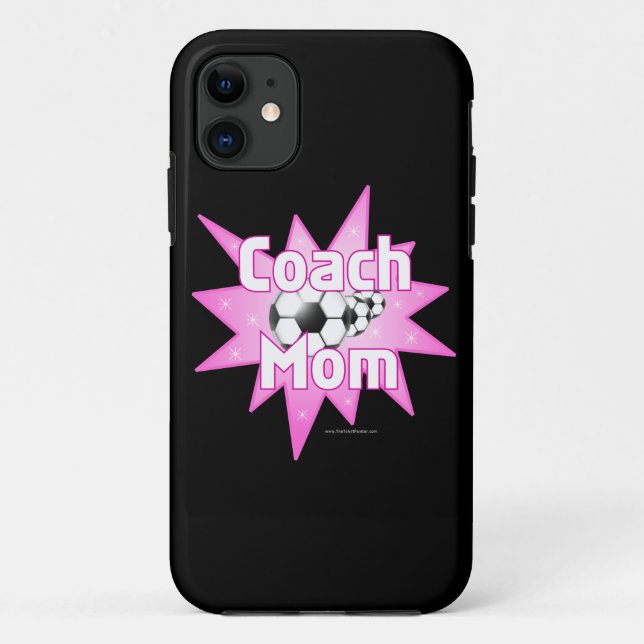 Coach Mom Soccer Case-Mate iPhone Case (Back)