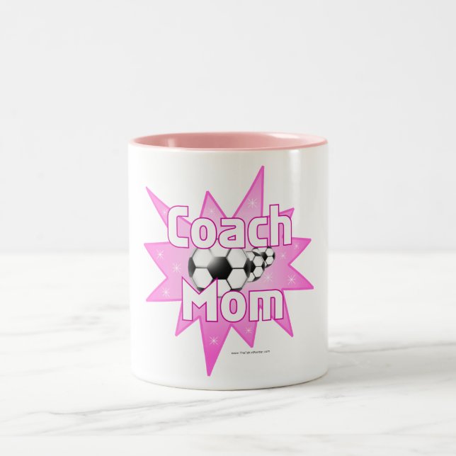 Coach Mom Two-Tone Coffee Mug (Center)