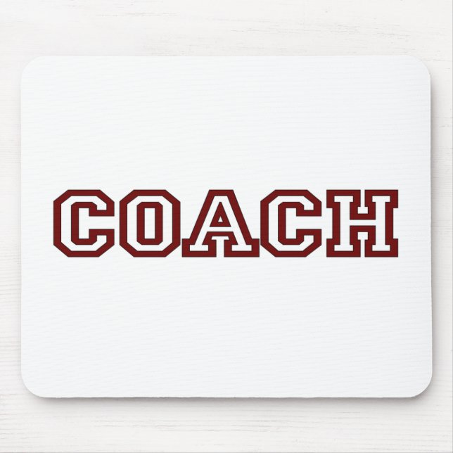 Coach Mouse Pad (Front)