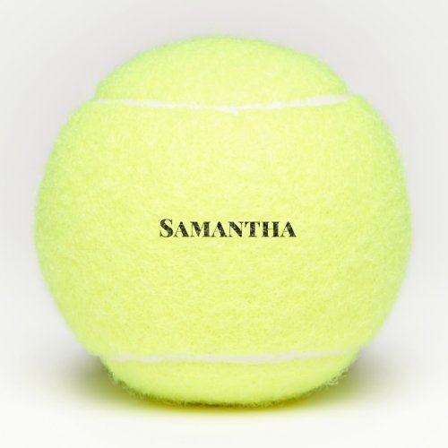 Coach Name Tennis Balls Gift
