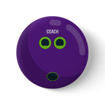 "COACH" Personalized Bowling Ball Custom Colors