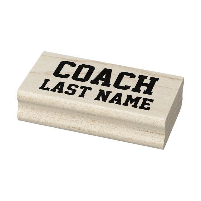 Coach Personalized Last Name Rubber Stamp (Stamp)