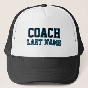 Coach Personalized Last Name Trucker Hat