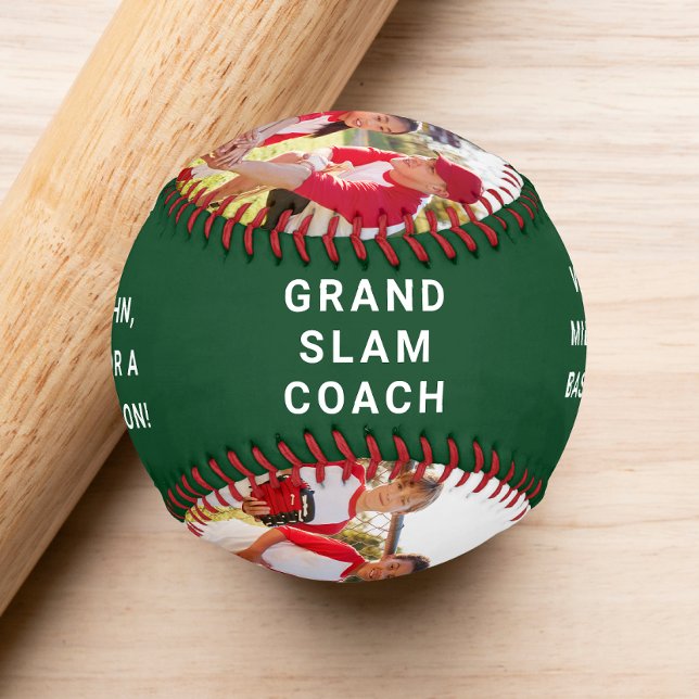 Coach Photo Green Baseball (Creator Uploaded)