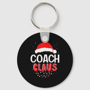 Coach Santa Claus Christmas Matching Costume  Keychain