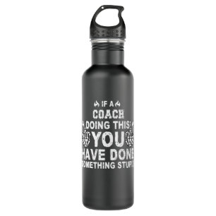 Coach Stainless Steel Water Bottle